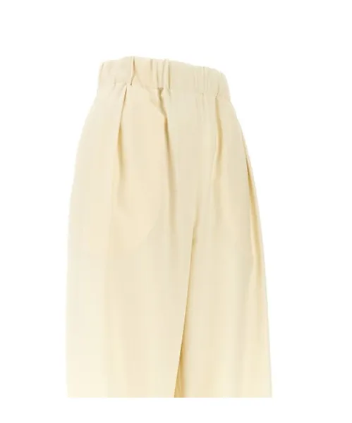 Pleated Elasticated Trousers