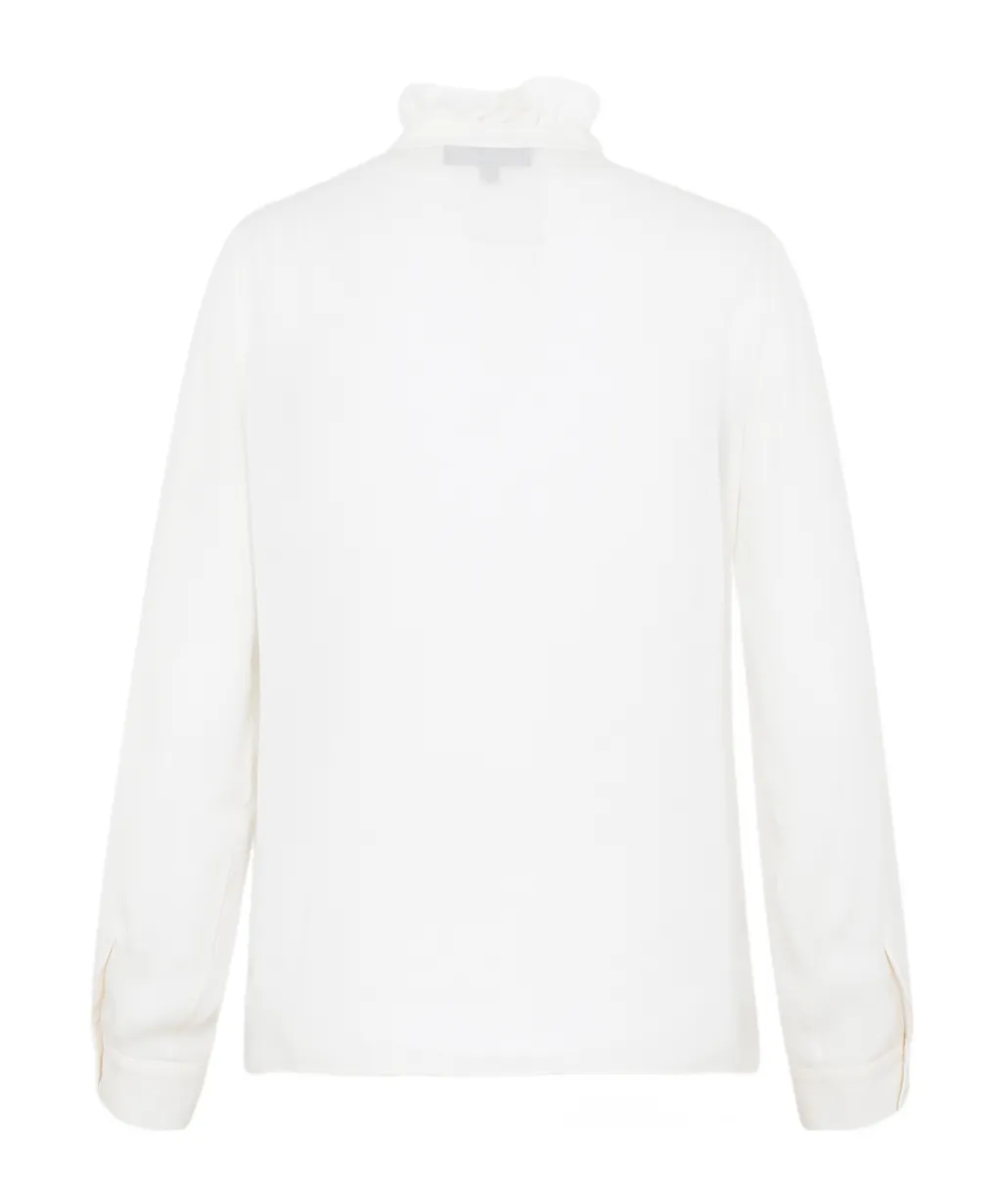 Nili Lotan Ruffled Long-Sleeved Shirt