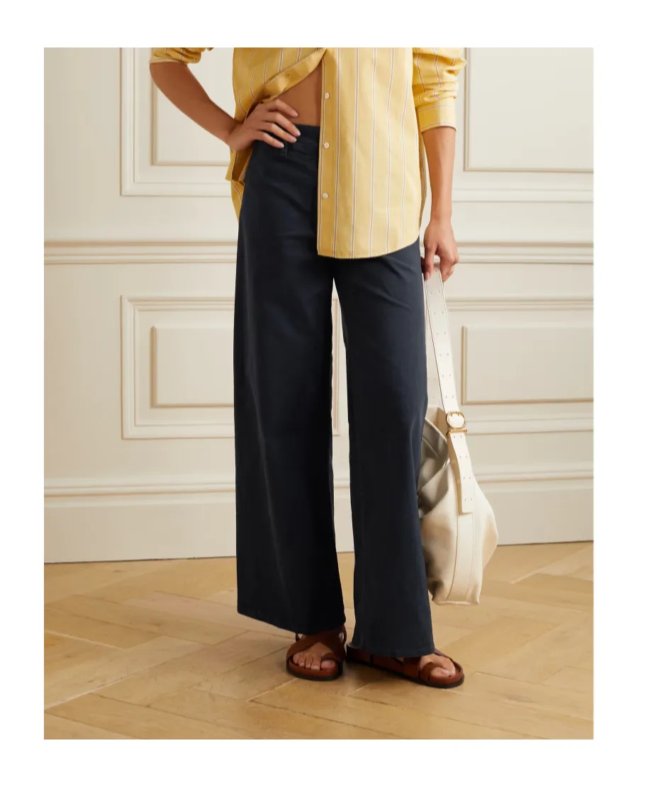 Casual Pants With Belt Loops