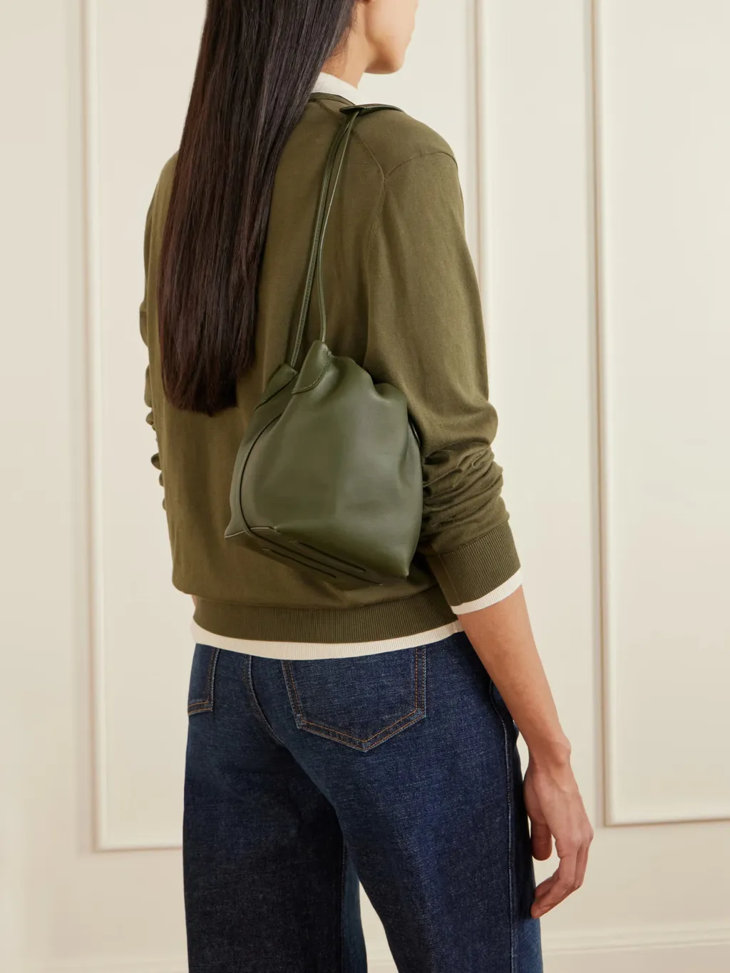 Bale Softy Leather Shoulder Bag