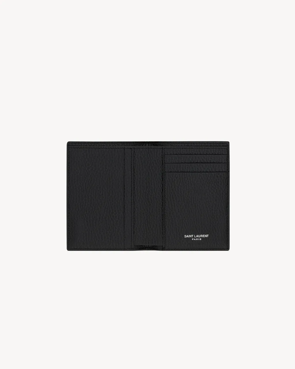 Saint Laurent Tiny Cassandre Credit Card Wallet