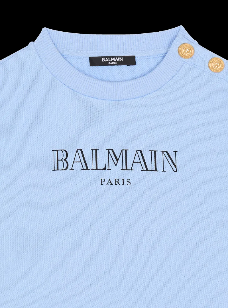 Balmain Paris Printed Sweatshirt