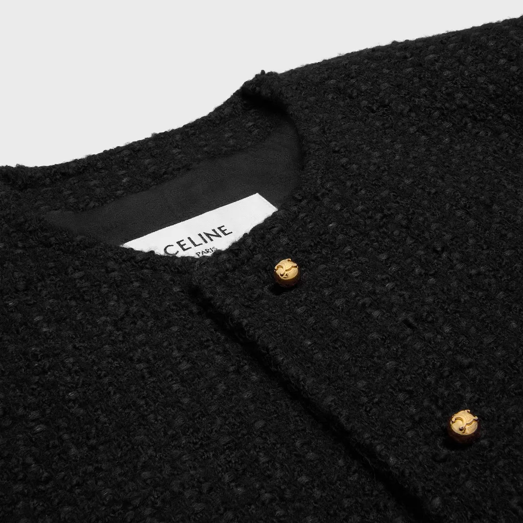 Icone Jacket In Wool Natté