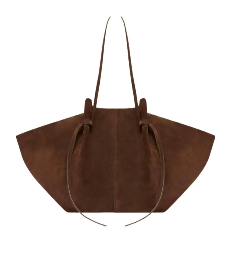 Large Mochi - Chocolate Suede