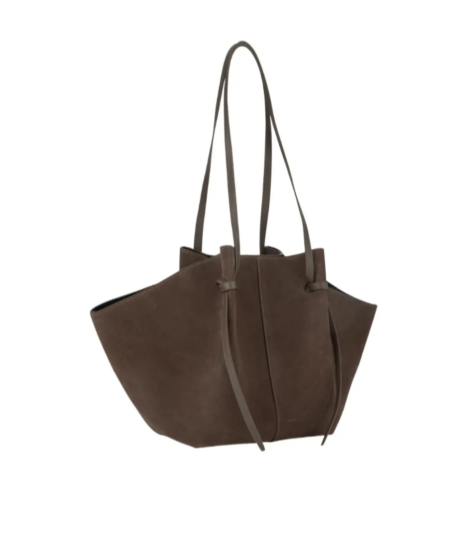 Large Mochi - Nutmeg Suede