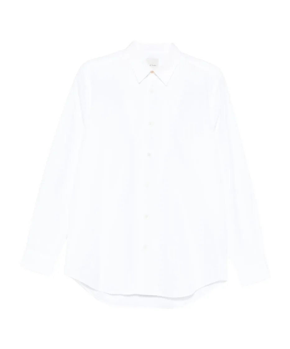 Button-Fastening Shirt