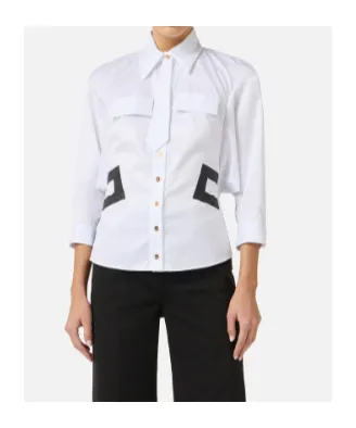 Tie-Detail Shirt