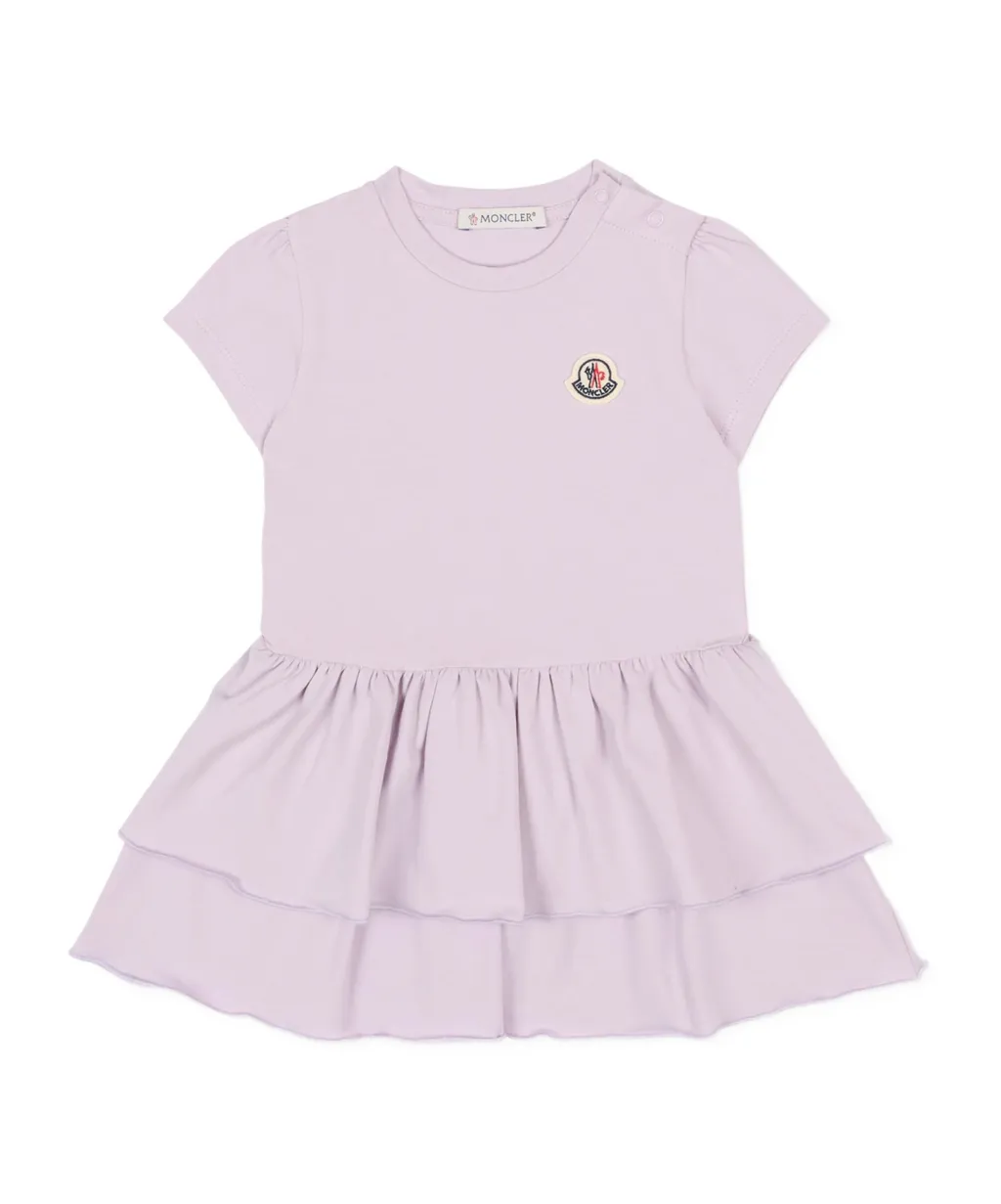 Moncler Enfant Flounce Polo Dress