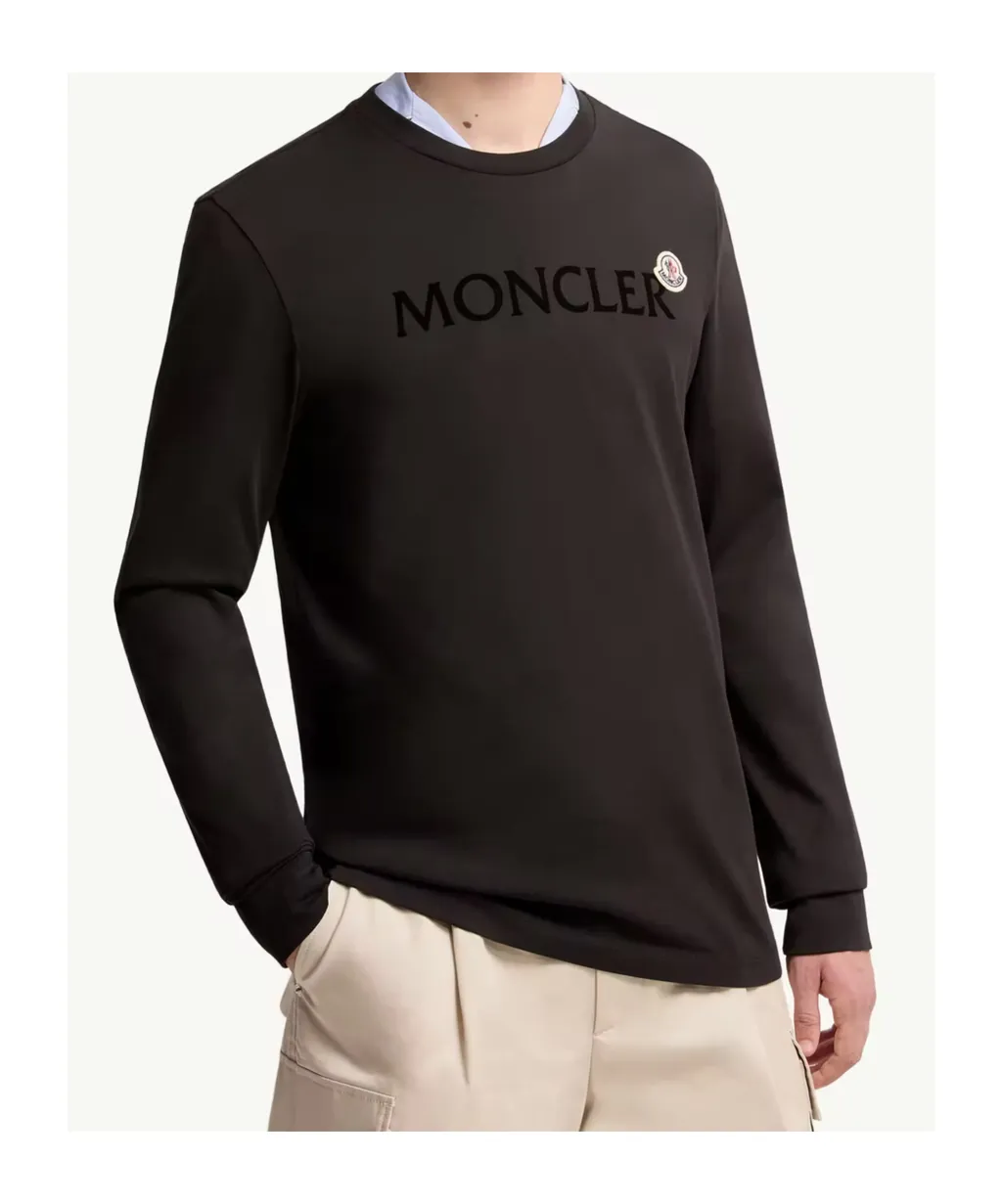 Moncler Logo Detailed Crewneck Sweatshirt