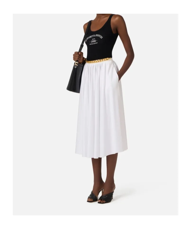 Elisabetta Franchi Skirts White