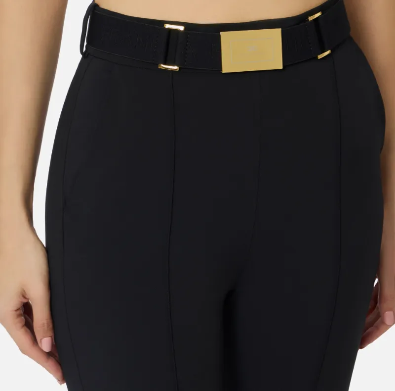 Elisabetta Franchi Belted Trousers