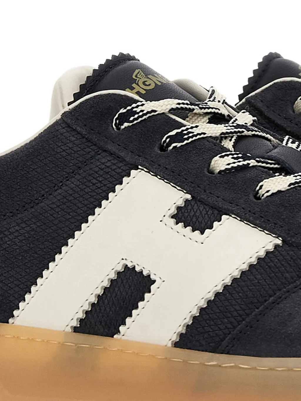 Hogan Logo-Patch Lace-Up Sneakers