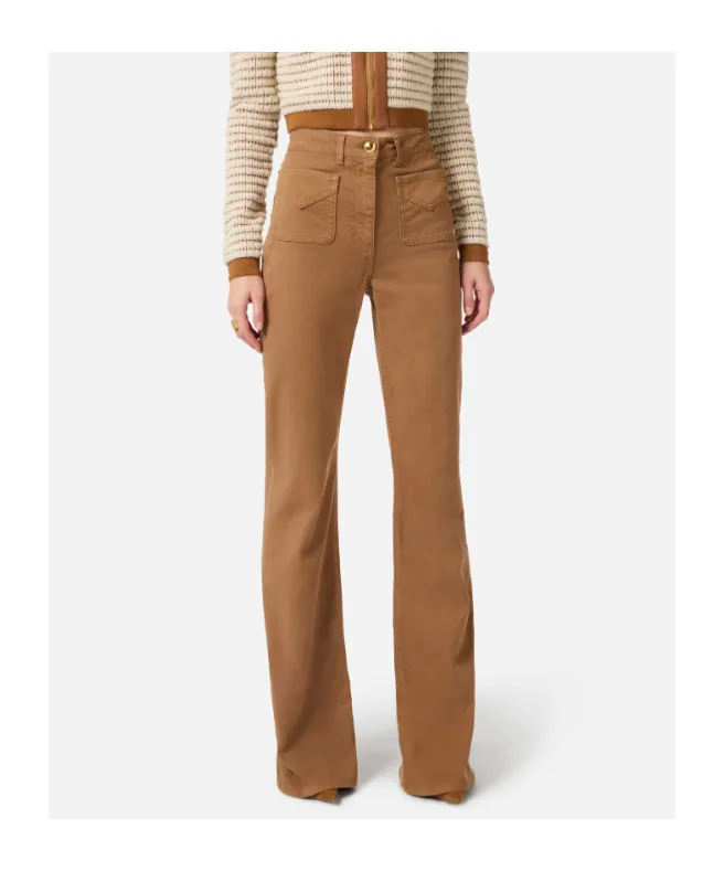 Elisabetta Franchi Bell-Bottom Jeans