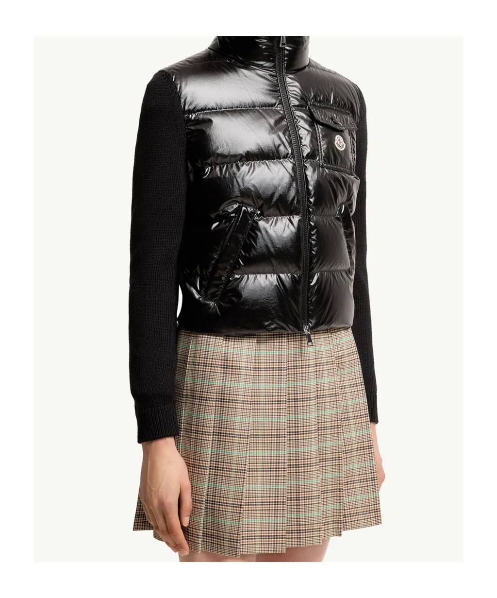 Moncler Padded Zip-Up Cardigan