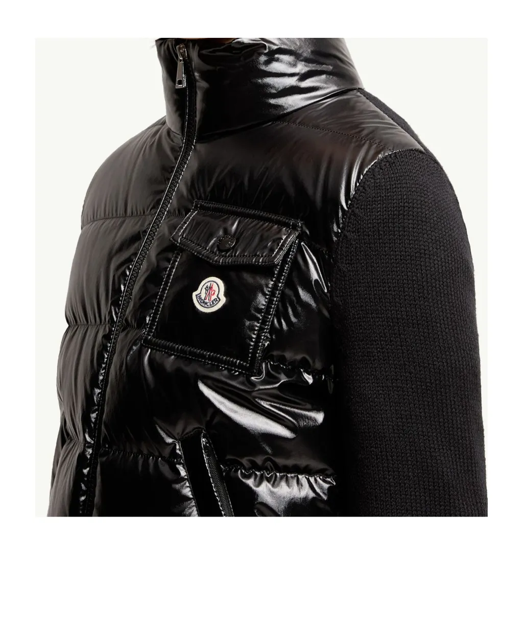 Moncler Padded Zip-Up Cardigan