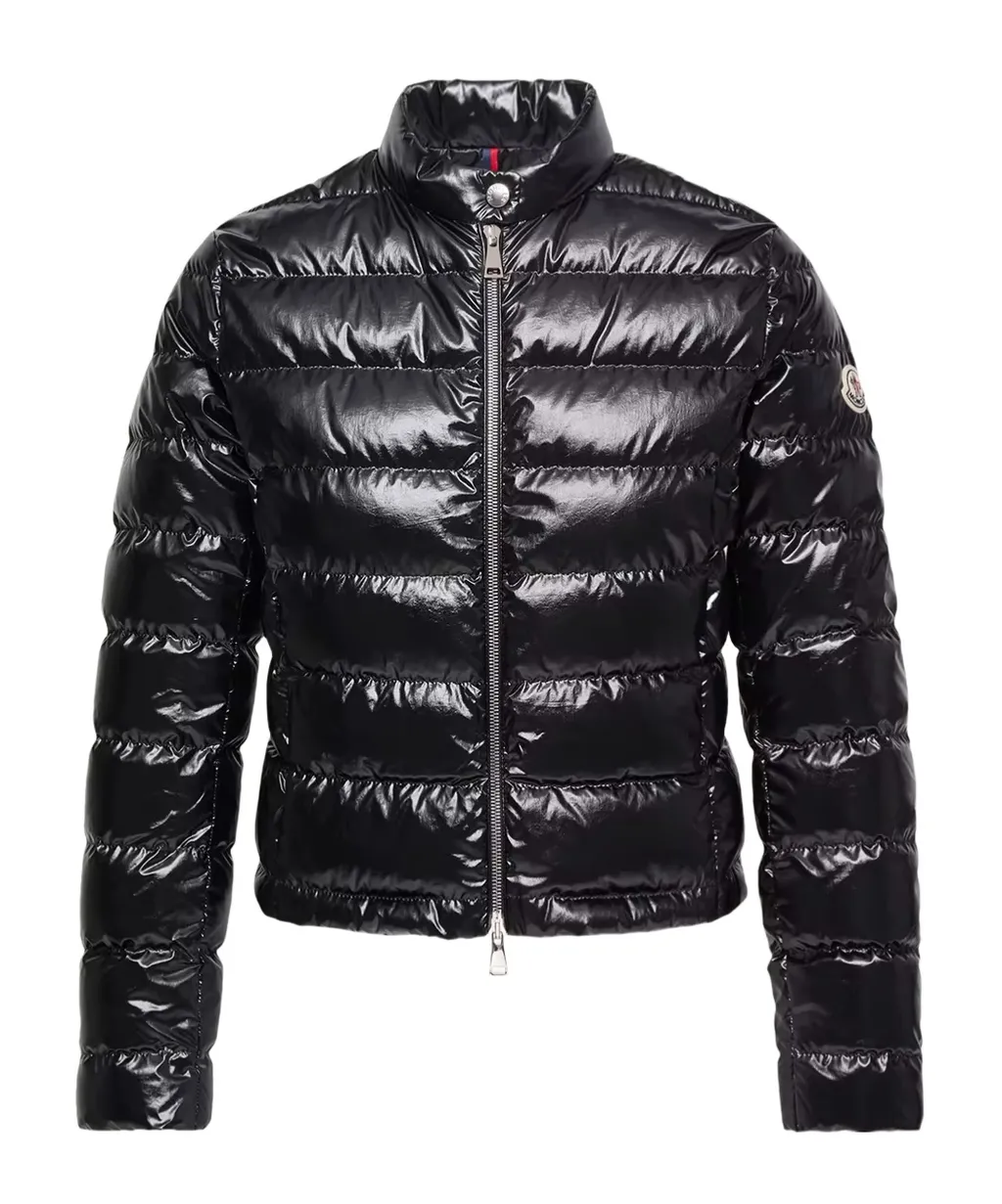 Moncler Papillon Zip-Up Short Padded Jacket