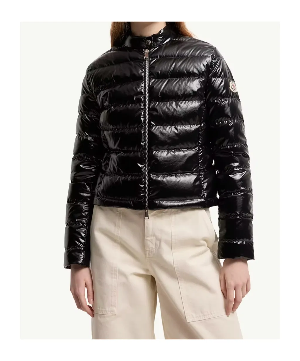 Moncler Papillon Zip-Up Short Padded Jacket
