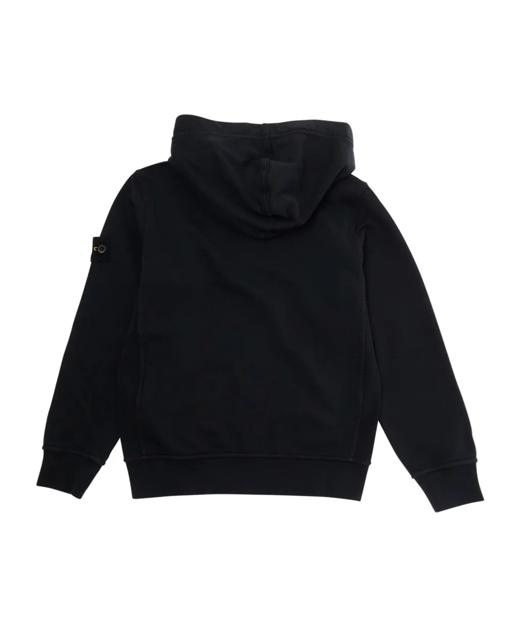 Stone Island Junior Compass-Badge Zipped Hoodie