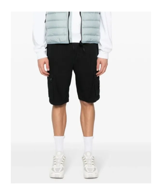 Stone Island Compass Patch Cargo Shorts