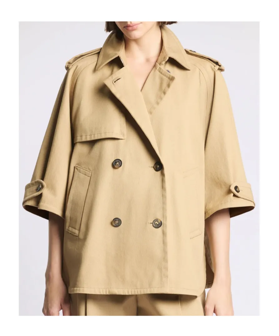 Fay Short Double-Breasted Jacket