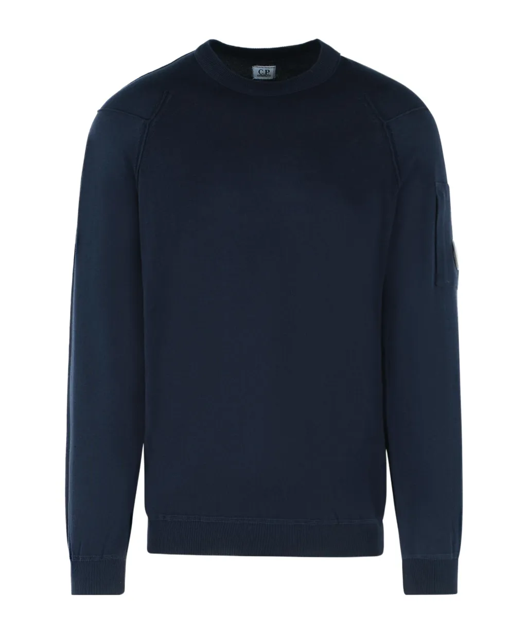 C.P. Company Lens Detailed Crewneck Sweatshirt