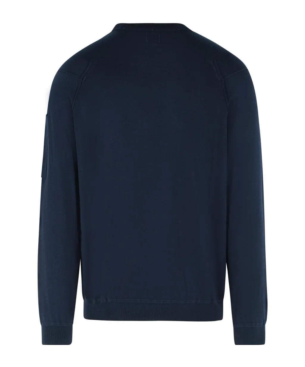C.P. Company Lens Detailed Crewneck Sweatshirt