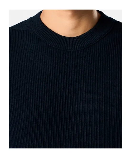 Stone Island Logo Patch Crewneck Sweatshirt