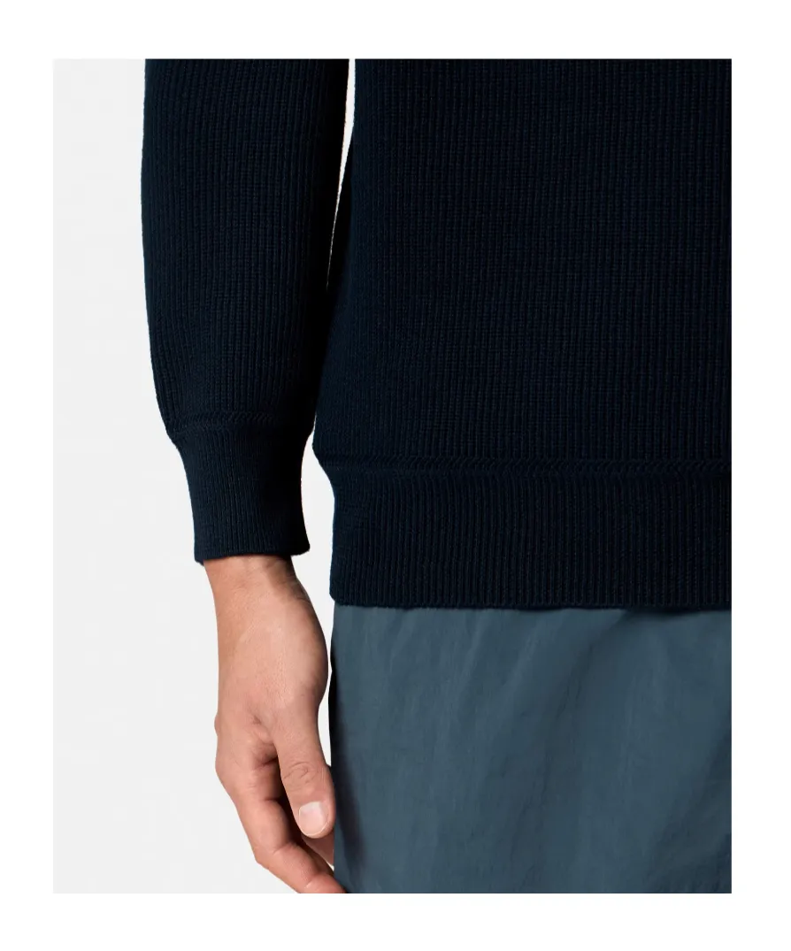 Stone Island Logo Patch Crewneck Sweatshirt