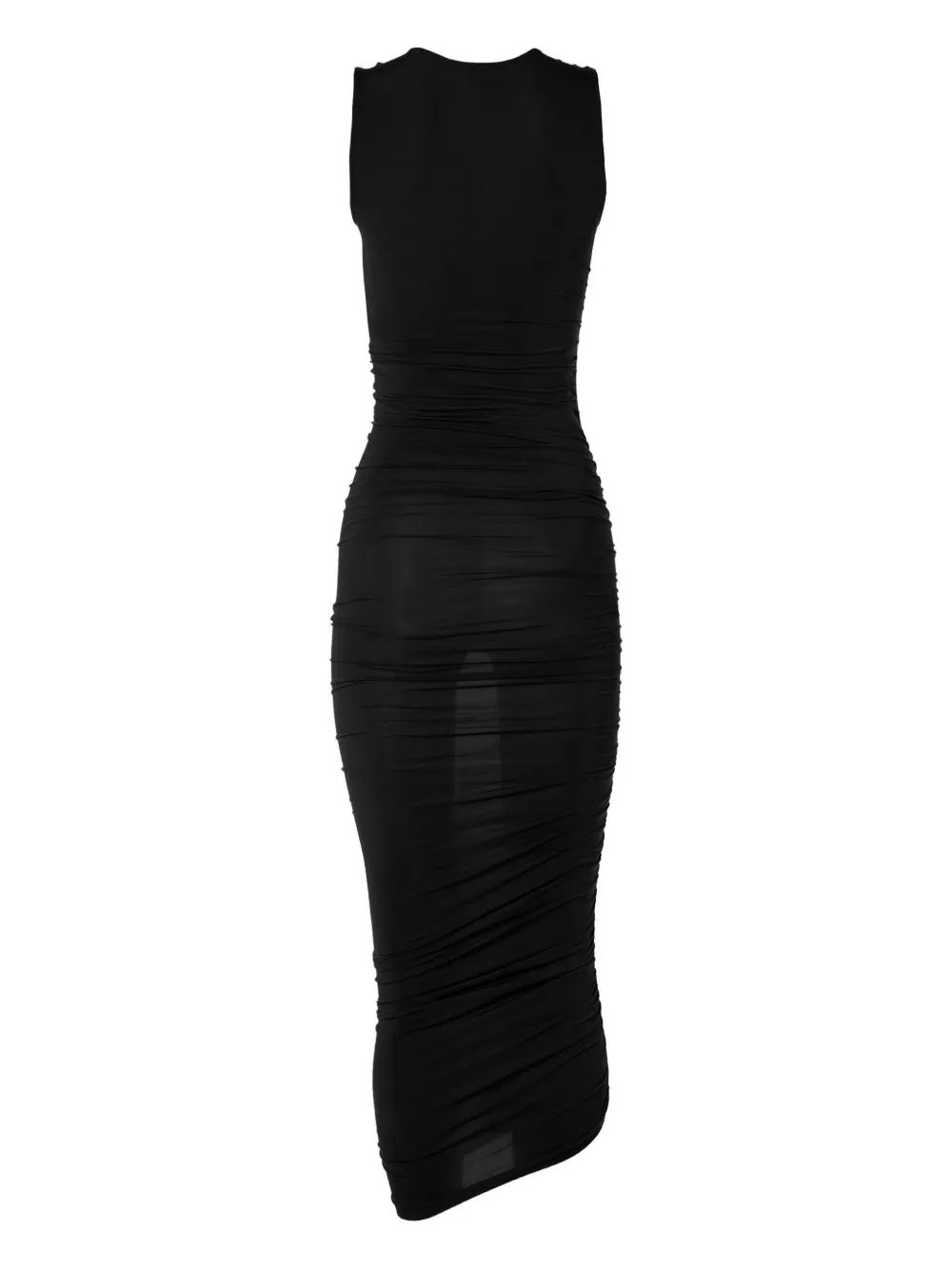 Sheer Drape Dress