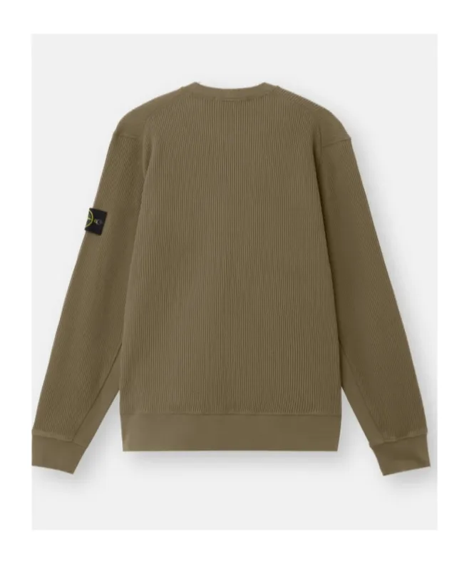 Waffle Fleece Sweatshirt
