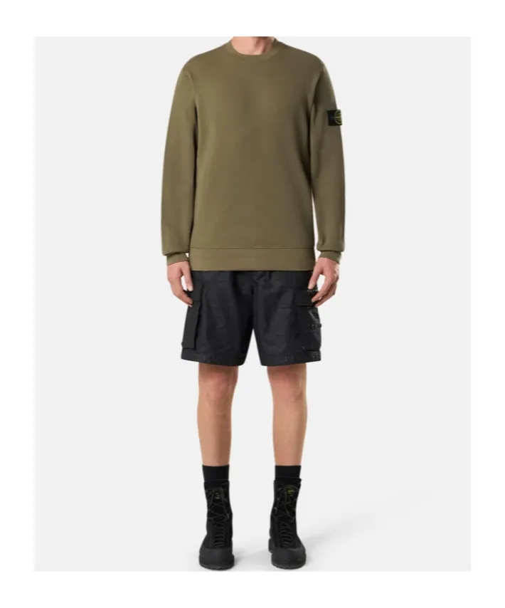 Waffle Fleece Sweatshirt