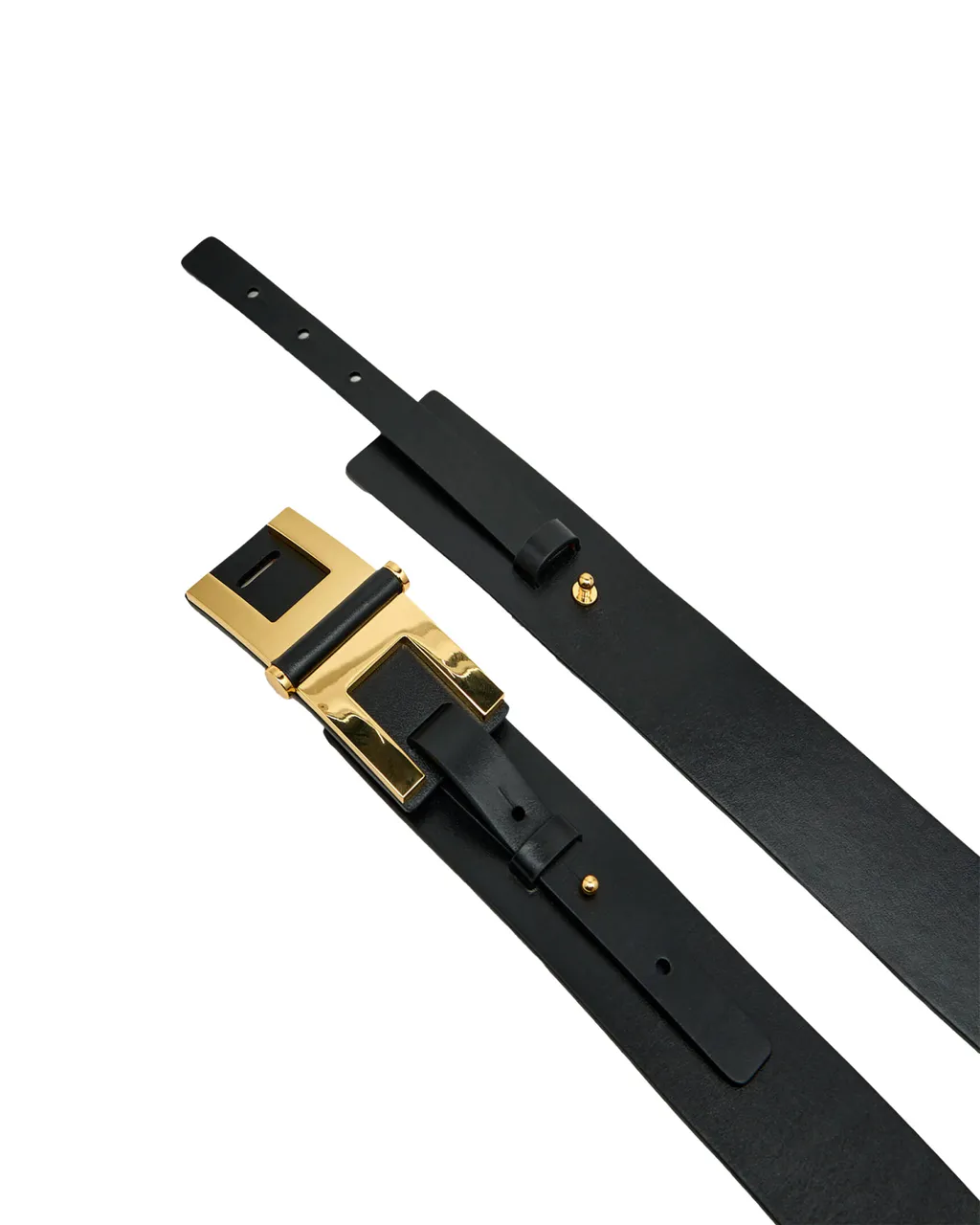 Elisabetta Franchi Logo Plaque Belt