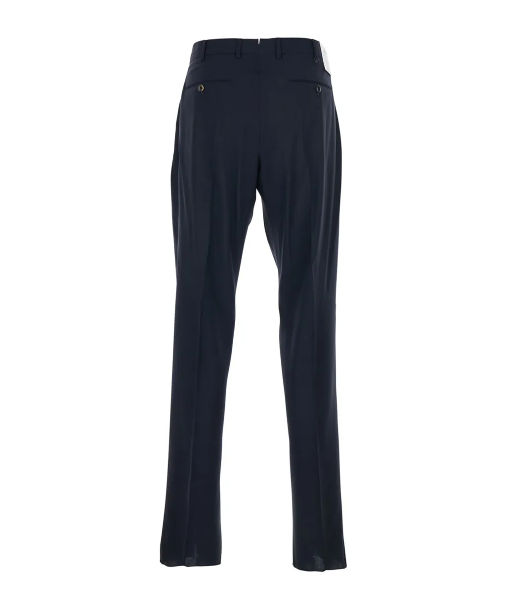 Pt Torino Straight-Leg Tailored Pants