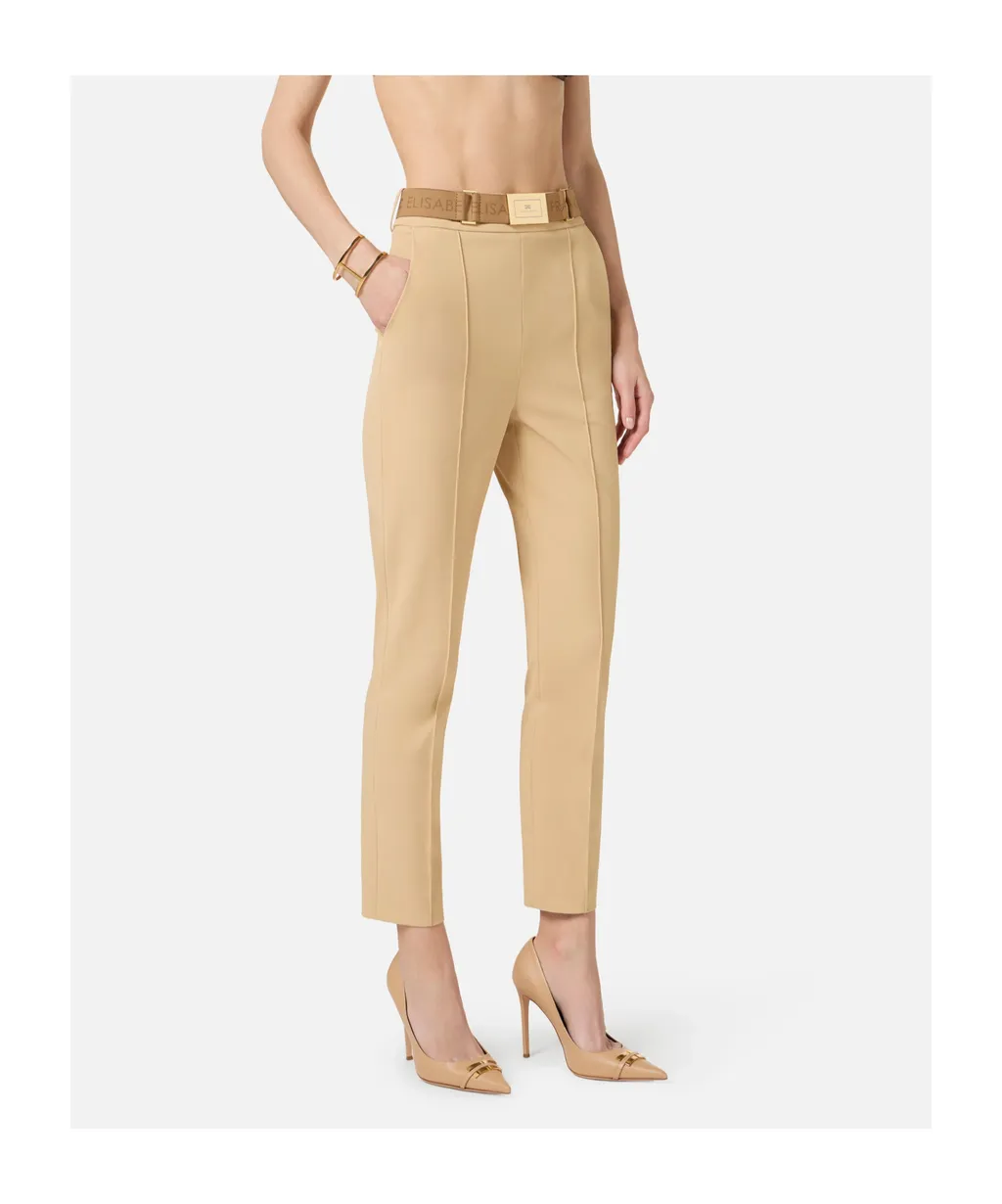 Elisabetta Franchi Belted Trousers