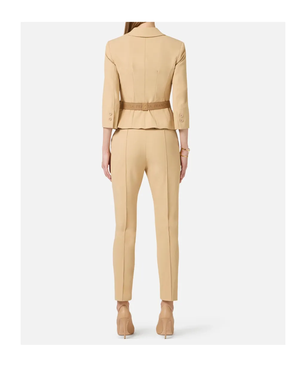 Elisabetta Franchi Belted Trousers