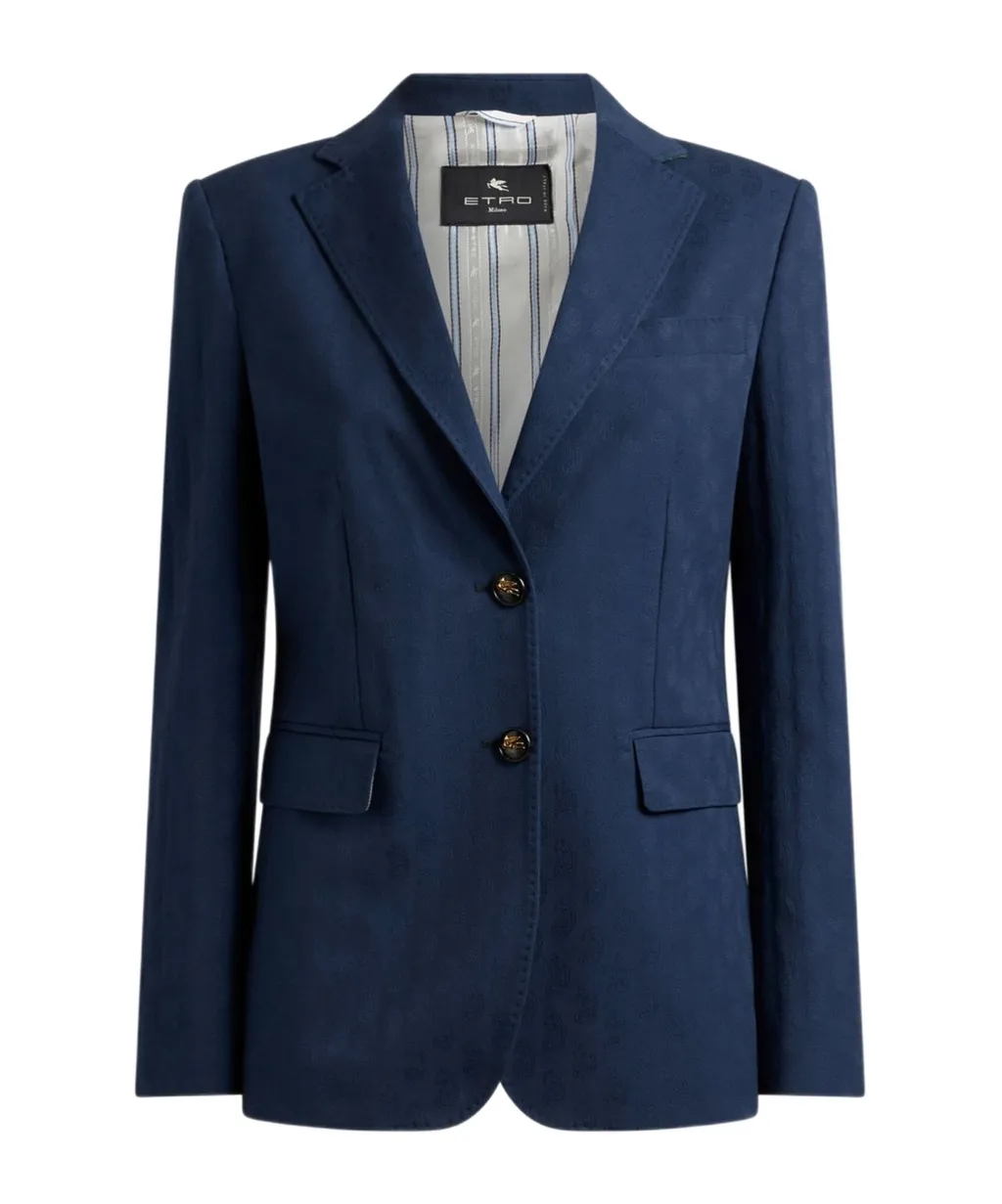 Etro Paisley Jacquard Blazer