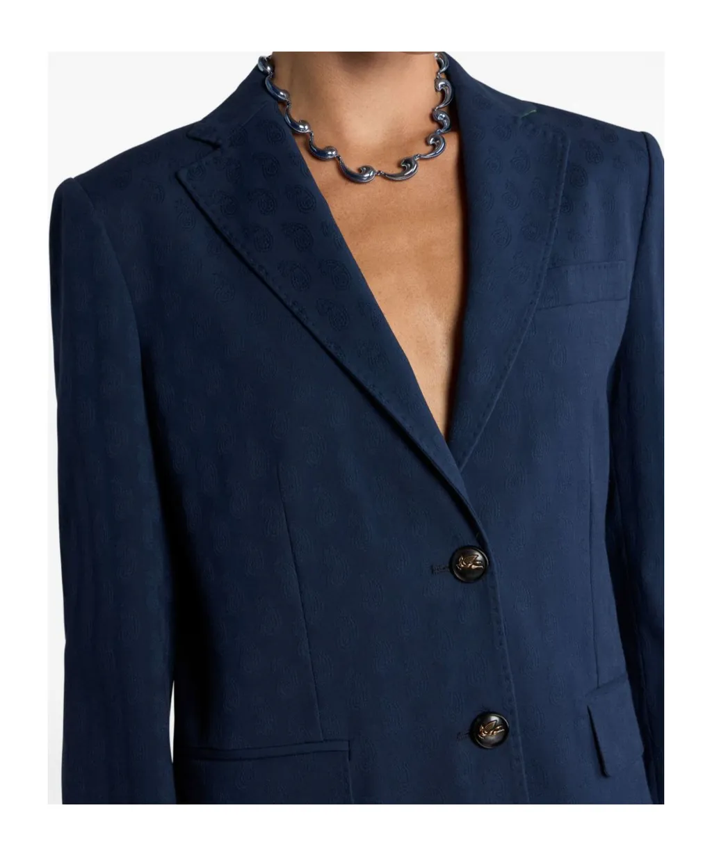 Etro Paisley Jacquard Blazer