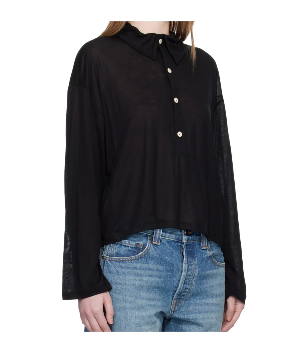 Seal Lyocell Polo Top