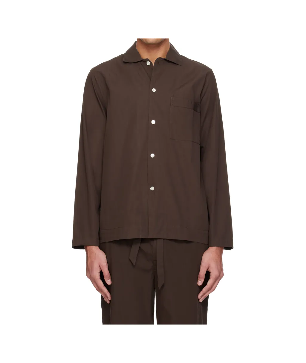 Long-Sleeved Pajama Shirt