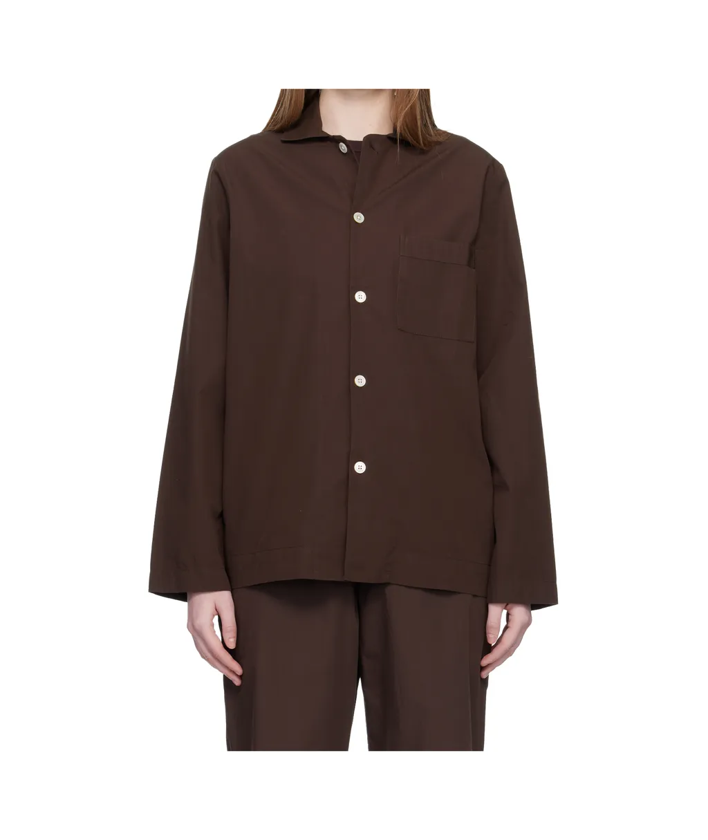 Long-Sleeved Pajama Shirt