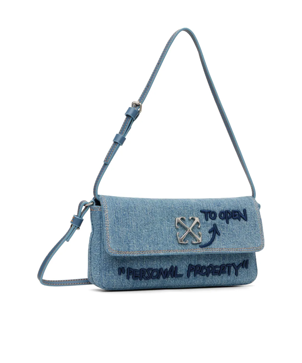 Jitney 0.7 Denim Shoulder Bag