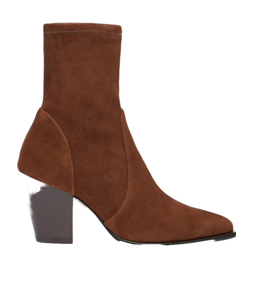 Pointed-Toe Ankle Boots