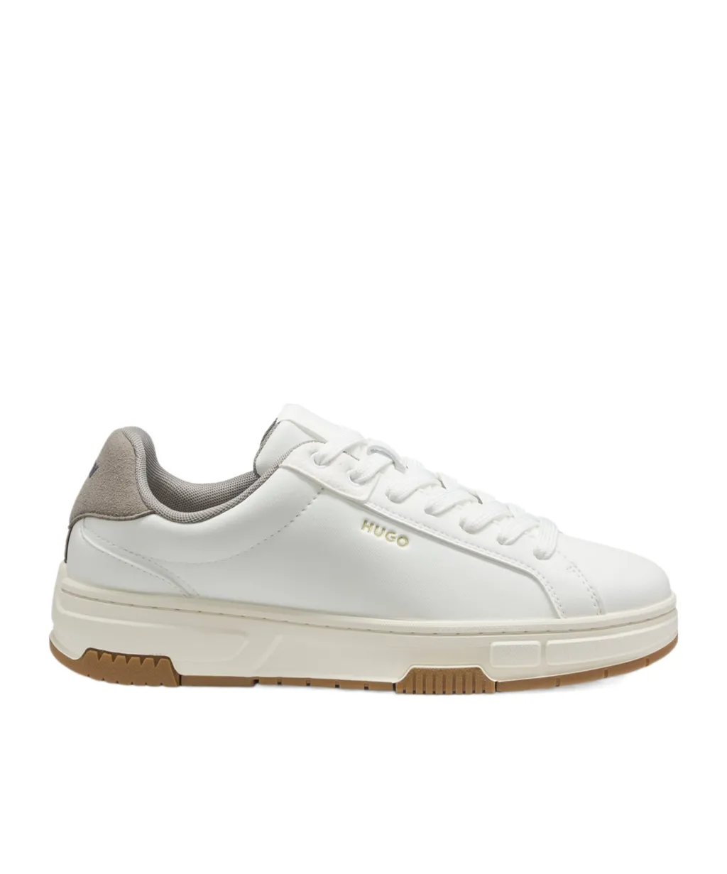 Trainers In Faux Leather
