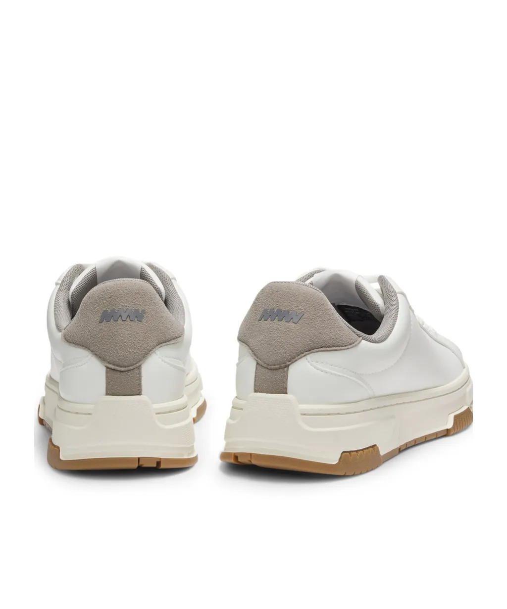 Trainers In Faux Leather