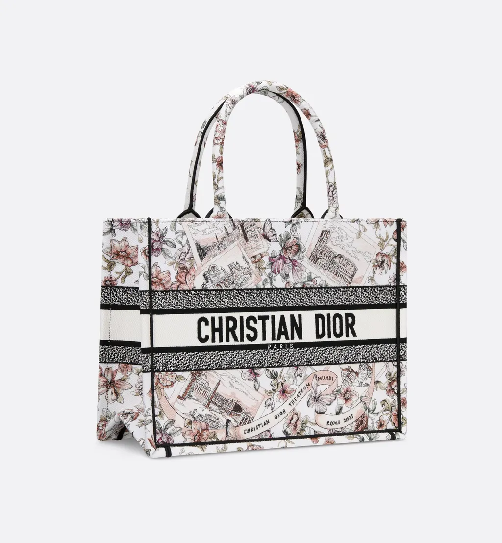 Medium-Sized Dior Book Tote Handbag