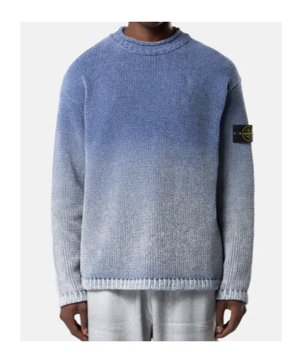 Stone Island Logo Patch Crewneck Jumper