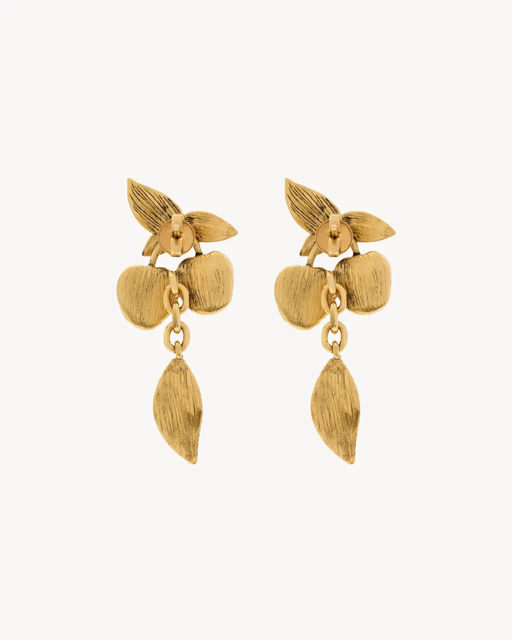 Boucles D’Oreilles Cerise En MÉTal