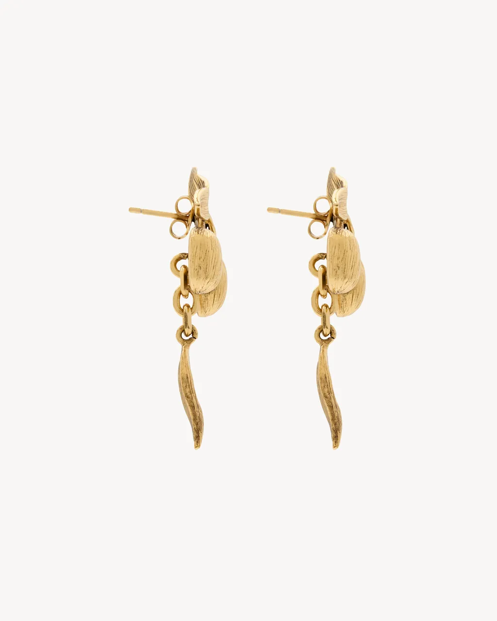 Boucles D’Oreilles Cerise En MÉTal