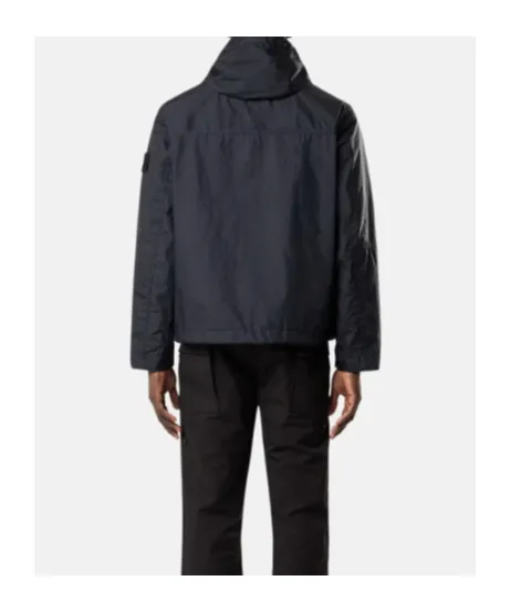 Stone Island Logo Patch Hooded Jacket