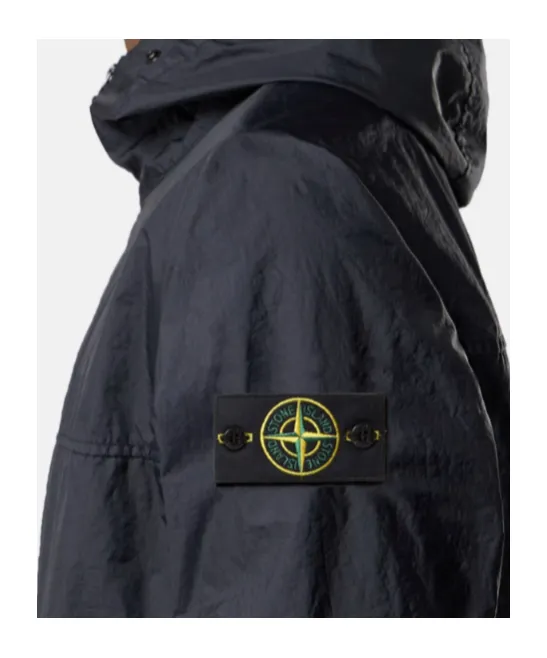 Stone Island Logo Patch Hooded Jacket